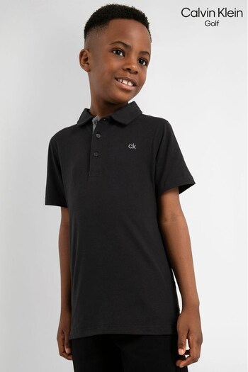 Calvin Handle Klein Golf Newport Junior Polo Shirt (636944) | £25