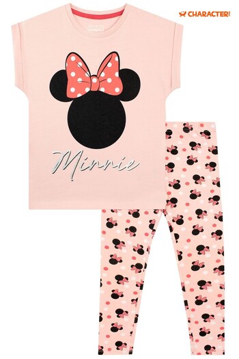 Character Cream Disney Minnie Mouse Short Sleeve Pyjamas (637305) | £16