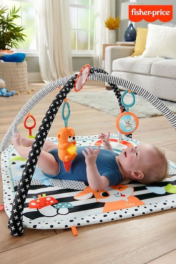 Fisher Price 3-In-1 Music, Glow And Grow Gym (637416) | £38