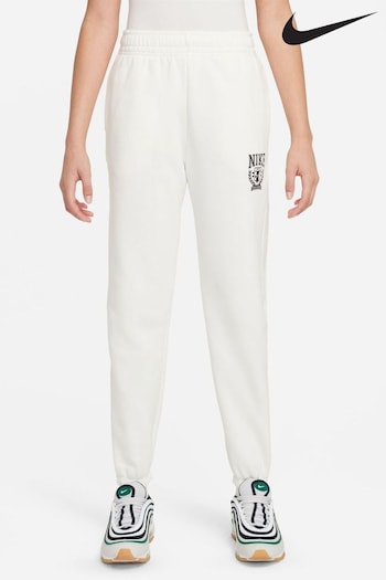 Nike White Trend Joggers (638404) | £40