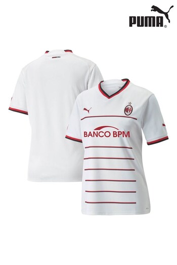 Puma White AC Milan Away Shirt 2022-23 (638454) | £70