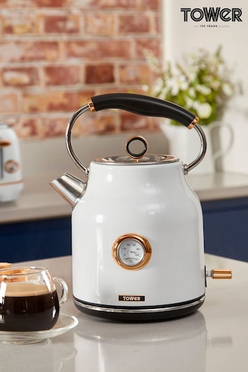 Tower White White Dome Kettle (638639) | £60