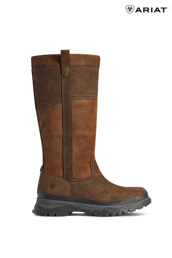 Ariat Moresby Brown Tall Waterproof Boots (638743) | £250