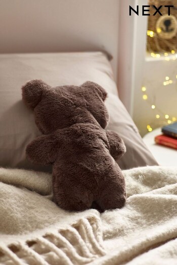 Brown Faux Fur Hot Water Bottle (638869) | £14