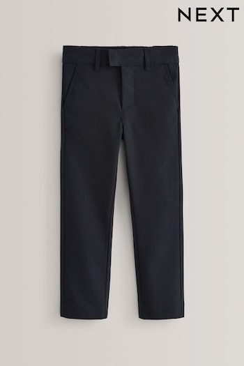 Navy Slim Waist School Formal Stretch Skinny Trousers Cropped-Jeans (3-17yrs) (639114) | £9 - £16
