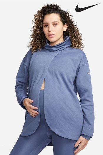 Nike Blue Maternity Reversible Pullover Top (639429) | £80