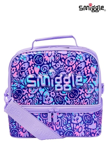 Smiggle Purple Vivid Hardtop Lunchbox (639481) | £24