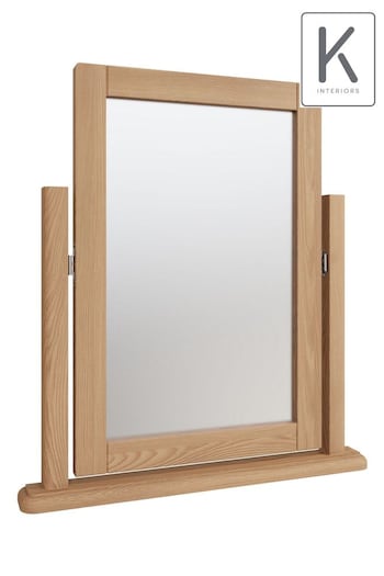 K Interiors Natural Astley Trinket Mirror (639812) | £100