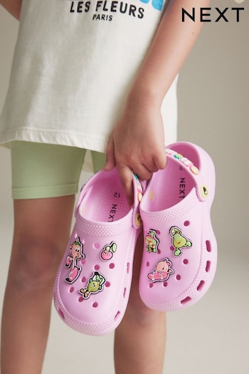 Pink Character Badge Clogs (639863) | £12 - £15
