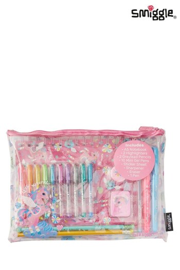 Smiggle Pink Icons Essentials A5 Stationery Gift Pack (640137) | £14
