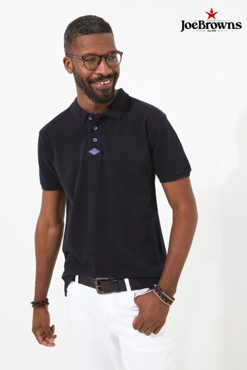 Joe Browns Navy/Blue Perfect Polo Shirt (640437) | £40