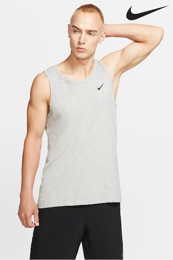 Nike Grey Dri-FIT Training Vest Top (640695) | £23