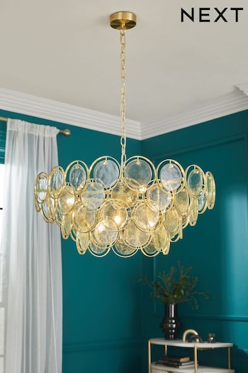 Brass Remy 6 Light Chandelier Ceiling Light (640719) | £499