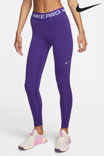 Nike Purple Pro 365 Leggings embroidered (640903) | £40