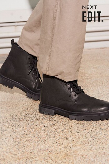 Black EDIT Chunky Boots (640992) | £58