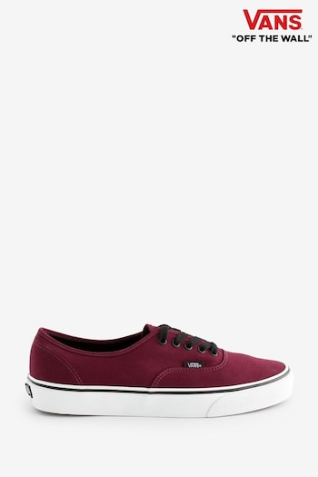 Vans Red UA Authentic Shoes (641724) | £57