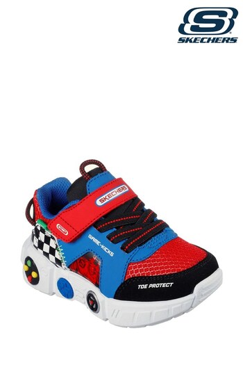 Skechers Blue Game Kicks: Lil Gametronix Shoes (642297) | £42