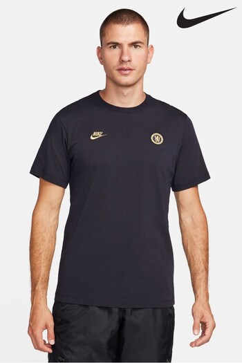 Nike Blue Chelsea FC Club Essentials T-Shirt (642995) | £28