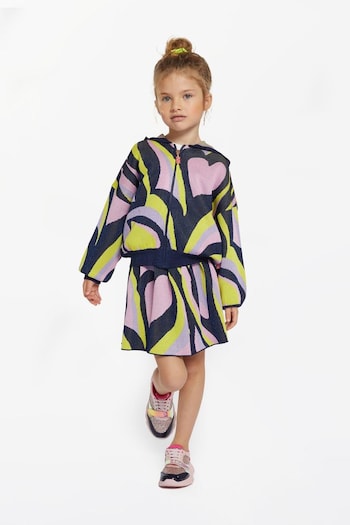 Billieblush Pink Shiny Hearts Graphic Skirt (643009) | £54