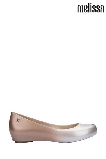 Melissa Cream Ultragirl Basic Sheen Pearl Shoes (643073) | £66