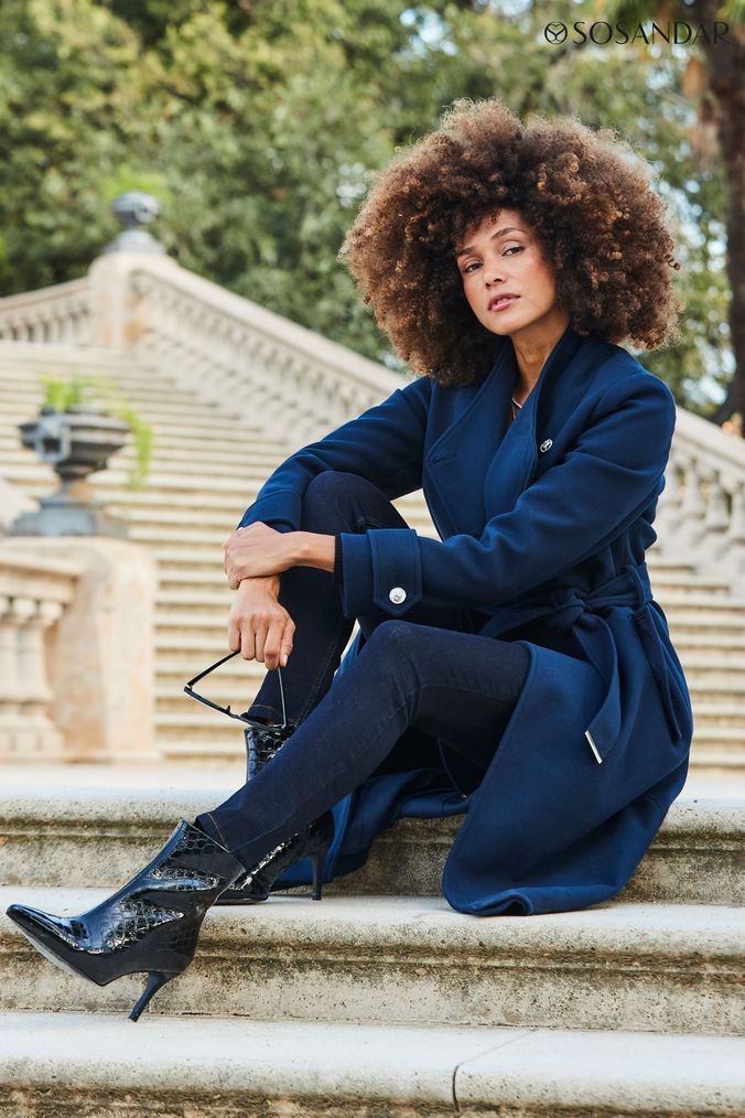 Buy Petite Long Coats Blue Online Next UK