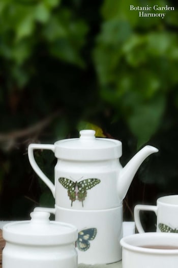 Portmeirion White Botanic Garden Harmony Tea For One (643196) | £60