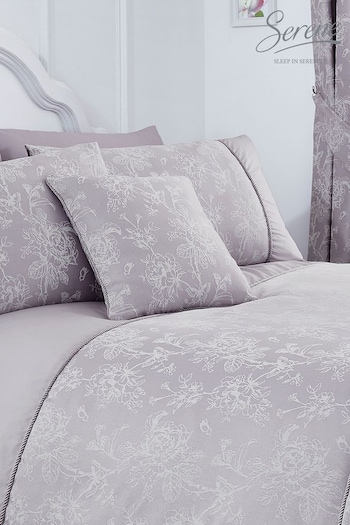 Serene Purple Jasmine Cushion (643390) | £16
