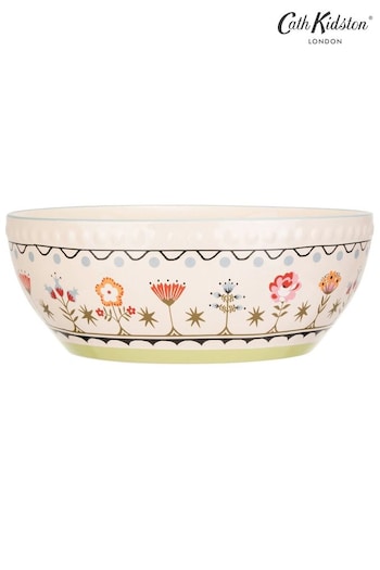 Cath Kidston Cream Painted Table Large Serving Bowl 26cm (644341) | £35