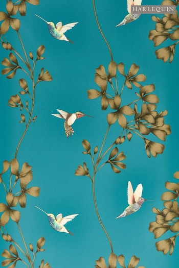 Harlequin Blue Lotus Wallpaper (644377) | £75
