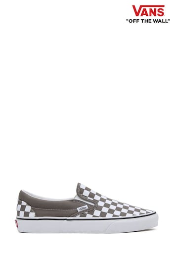 Vans Mens Classic Slip-On Check Trainers (644416) | £60