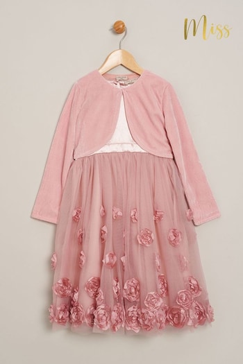 Little Gent Dress and Cardigan 2-Piece Set (644496) | £44