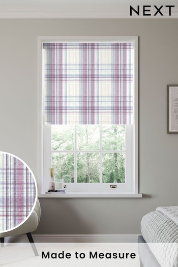 Mulberry Purple Athena Made to Measure Blackout Roller Blind (644716) | £63