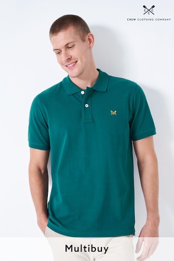 Crew Clothing Plain Cotton Classic Polo Shirt (645039) | £40