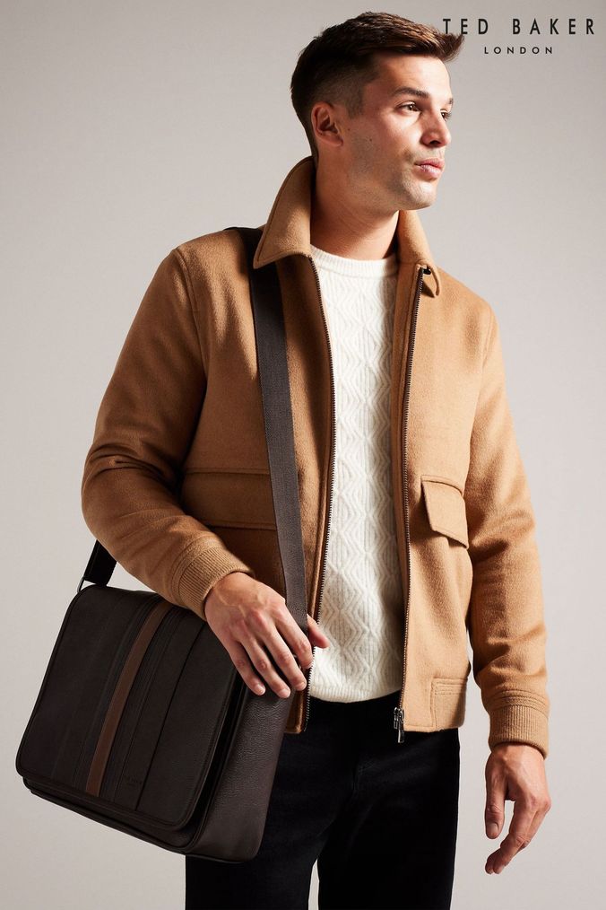 Ted Baker Mens Bags Black Leather Mens Ted Baker Bags Next