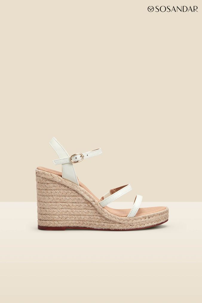 Next ladies white wedges hotsell