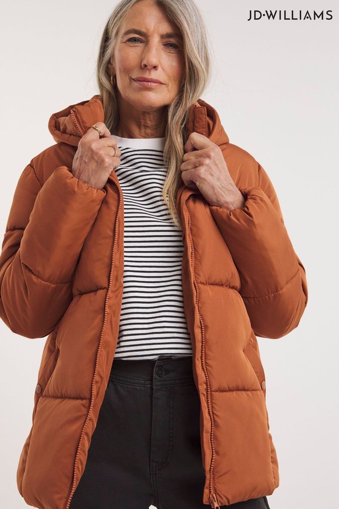 Women s Orange Coats Jackets Next Official Site