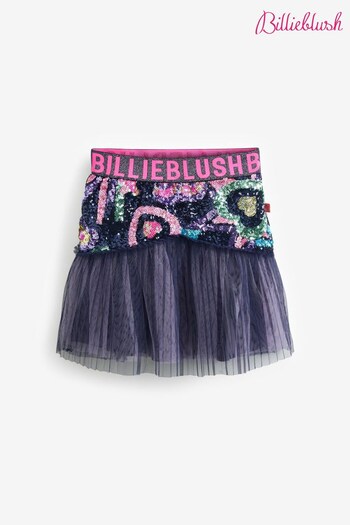 Billieblush Pink Pleated Sequin Party Skirt (646642) | £59