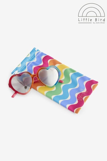 Little Bird by Jools Oliver Multi Ombré Rainbow Heart Sunglasses buy (647956) | £8