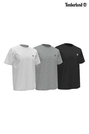 Timberland Jersey Crew T-Shirts 3 Pack (648064) | £65