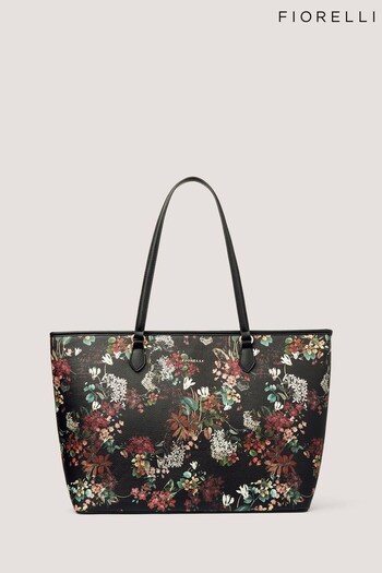 Fiorelli Thea Print Black backpack Tote Bag (648082) | £79