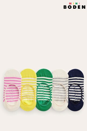 Boden Pink Secret Socks 5 Packs (648305) | £22