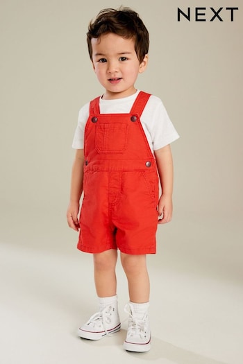 Red Dungarees (3mths-7yrs) (648319) | £16 - £20