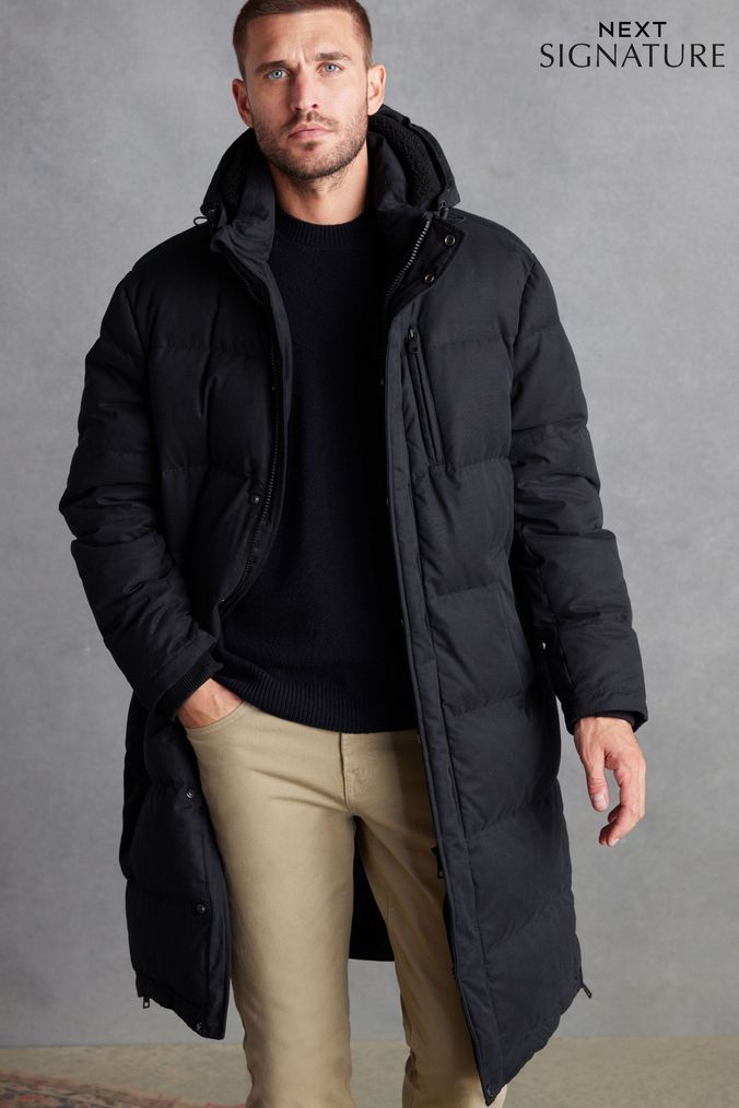 Next mens hooded jackets sale