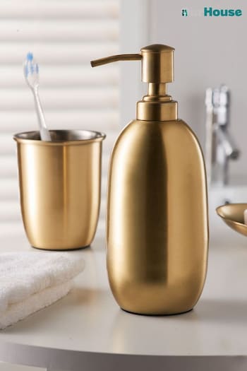 Our House Brass Bathroom Accessories Set (648925) | £30