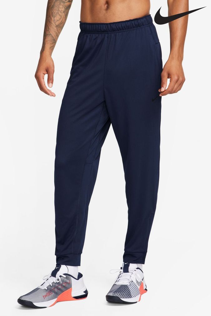 Buy Men s Joggers Nike Black Logo Sportswear Online Next UK