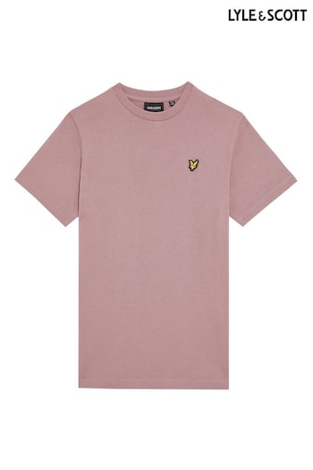 Lyle & Scott Mauve Purple Boys Essentials Crew Neck T-Shirt (649484) | £22