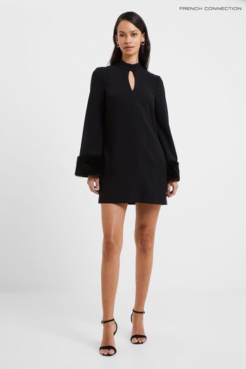 French Connection Whisper Black Dress (650087) | £95