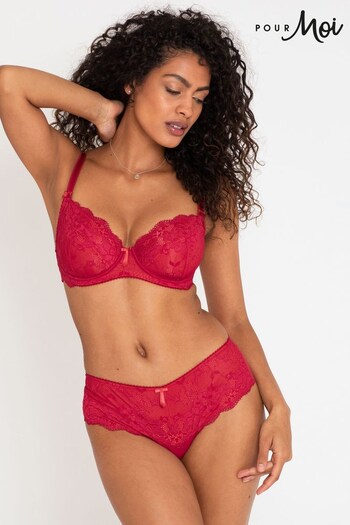 Pour Moi Red Amour Shorty Briefs (650208) | £16