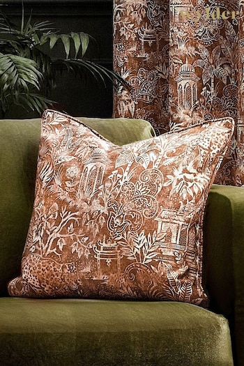 Wylder Tropics Amber Bengal Chenille Cushion (650290) | £26