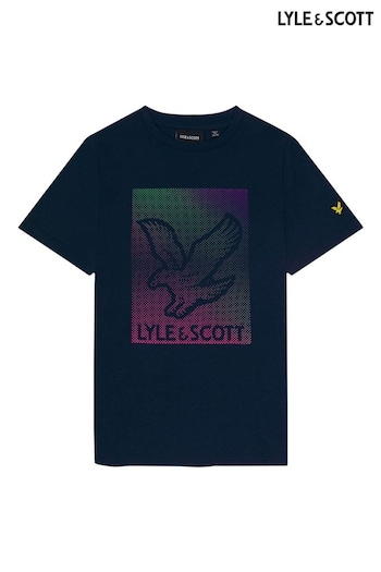 Lyle & Scott Boys Dotted Eagle Graphic T-Shirt (650385) | £22 - £28